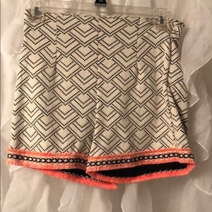 High waisted shorts